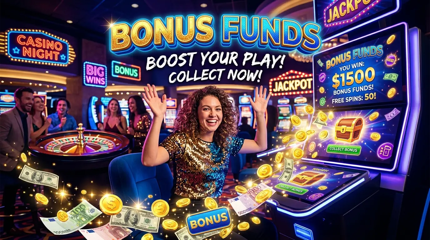 Rooftop Spins casino bonus funds