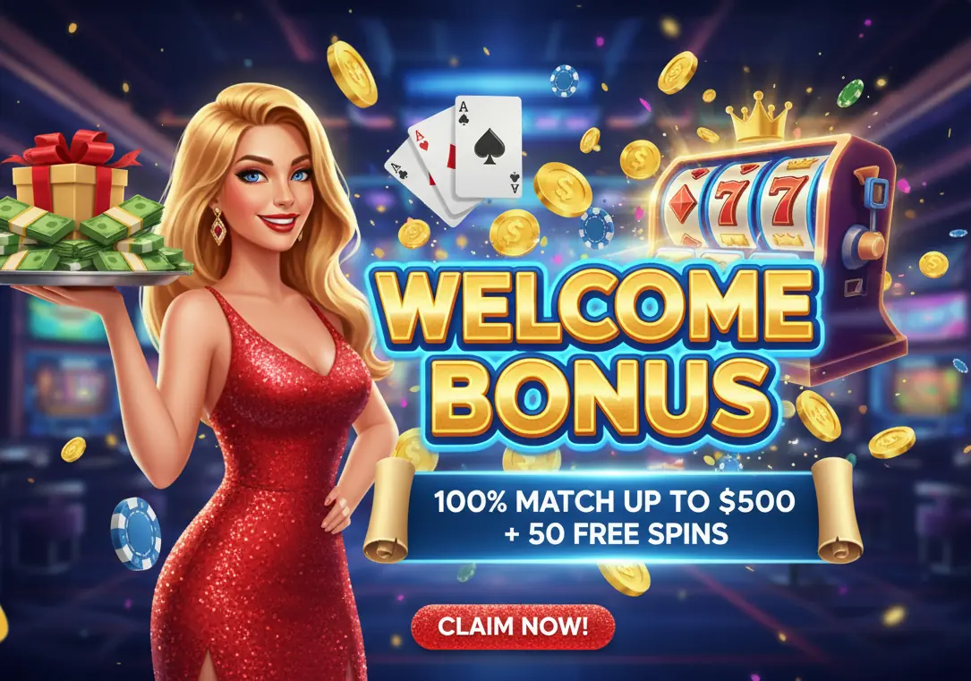 Rooftop Spins casino welcome bonus